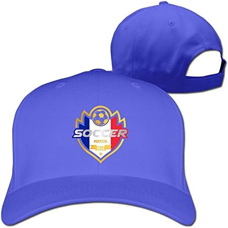 Soccer Match 2018 France Unisex Cotton Baseball Caps Adjustable Plain Hats Polo Style Low Profile Classic
