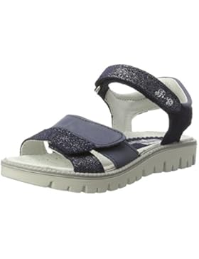 Primigi Mädchen Pax 7613 Offene Sandalen mit Keilabsatz
