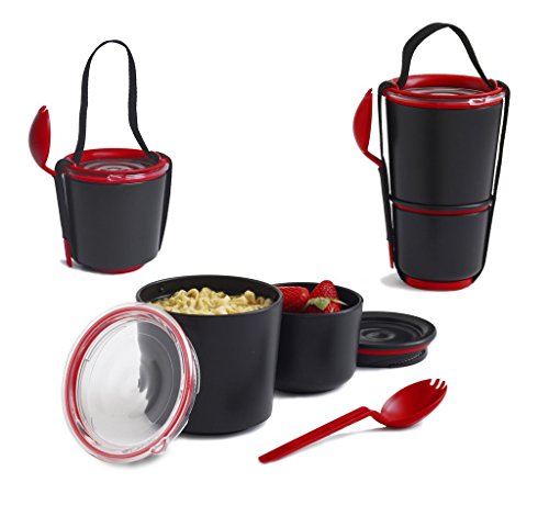 Black + Blum Lunch Pot Essensbehälter, Schwarz - 2