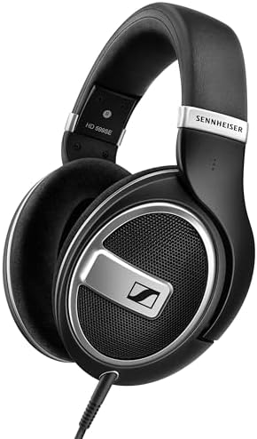 Sennheiser HD 599 Cuffie Aperte sul Retro, Edizione Speciale, Nero