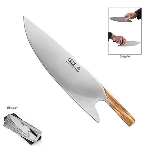 Güde Kochmesser 26 cm Präsentset The Knife OLIVE G-X888/26 - mit Olivenholz Griff