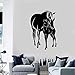 Produktbild Pbbzl Pferde Fohlen Tiere Familie Vinyl Wandtattoo Aufkleber Wohnkultur Wohnzimmer Kunst Wandbild Tapete 58X39 Cm
