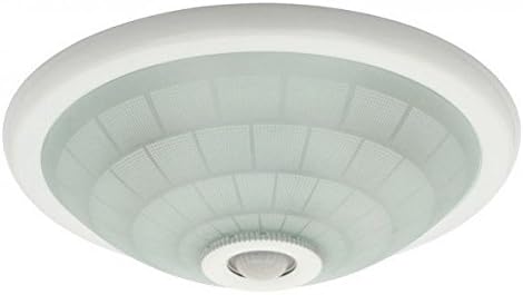 KanluxFOGLER Ceiling Light with Motion Sensor, 230 V, 2 x Lilamp 44 Piece LED Light Bulb 8 W E27 230 V 595L Lumen 3000 K Warm White
