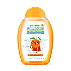 Mamaearth Original Orange Body Wash For Kids with Orange & Oat Protein ? 300 ml