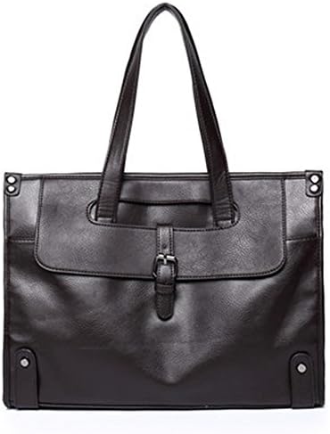 FANMINGSIDI Mens Top-Handle Bag Handbag Business Shoulder Bag