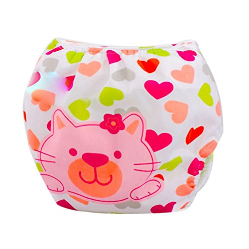 Fulltime(TM) Newborn Baby Summer Cloth Diaper Cover Adjustable Reusable Washable Nappy (F)