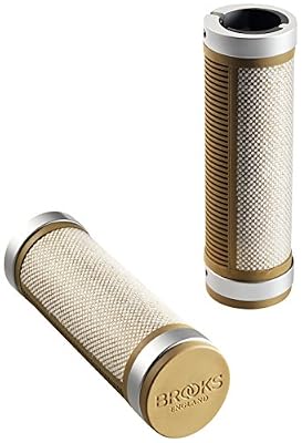 Brooks Unisexe Cambium Rubber Grips Courte/Courte Poignées de Guidon, Mixte, Cambium Rubber Grips Kurz/Kurz, Natural/Rubber