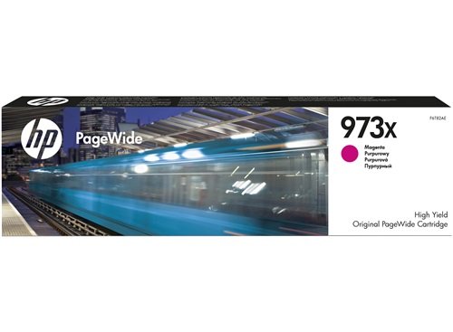 HP Original 973X Tintenpatronen 4er Set schwarz, cyan, magenta, gelb (L0S07AE, F6T81AE, F6T82AE, F6T83AE) - 4