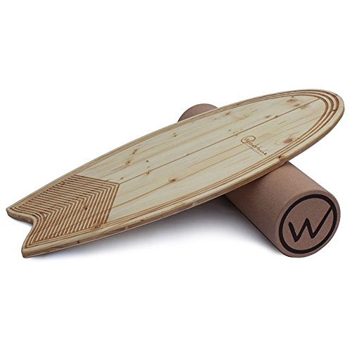 Preisvergleich Produktbild woodstache – Balance Board Barrel + Rolle