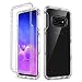 Produktbild ULAK Kompatibel mit Samsung Galaxy S10e Hülle, Transparent Stoßfest Ohne Eingebaute Displayschutzfolie Robust Antirutschen Bumper Handyhülle Hülle für Galaxy S10e 5,8 Zoll, Klar