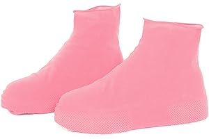 Demiawaking Copriscarpe Impermeabili Silicone Copriscarpe Antipioggia Antineve Antisabbia Antiscivolo Riutilizzabile Copertura Scarpe Pioggia Unisex