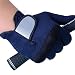 Produktbild Jinxuny Handschuhe Laufhandschuhe Herren Golfhandschuhe Linkshänder Mikrofasertuch Bequem weich atmungsaktiv Schweiß absorbierende Handschuhe (Style : 25#)