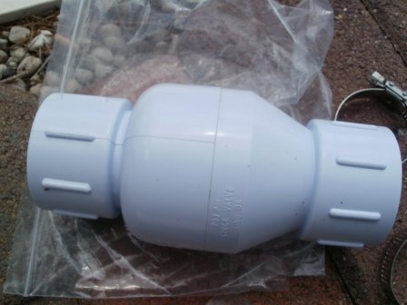 Dreiwegeventil Set 8 Teile Pool Schwimmbad Solarheizung T-Stück Rückschlagventill Schwimmbad - 5