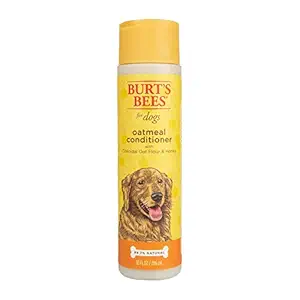 Burt's Bees for Dogs All-Natural Oatmeal Conditioner with Colloidal Oat Flour and Honey | Best Anti-Itch Conditioner for All Dogs and Puppies with Dry Skin