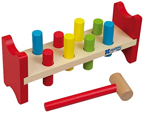 Andreu Toys 28.6 x 8 x 12.2 cm Pica Colours Bench (Multi-Colour)