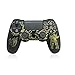 Produktbild BEESCLOVER  2 in 1 weiche Silikonkautschuk-Hülle für Play Station Dualshock 4 PS4 DS4 Pro Schlank Wireless Controller Skin + 2 Griffe EINWEG Yellow