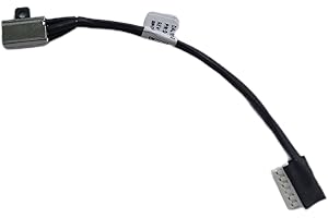AKUYAO DC Power Jack Cavo per Dell Inspiron 3481 3482 3493 3580 3581 3582 3583 3584 3593 3780 5493 75F 17-5770 17-3793 Latitude 3490 3590 E34490 90 E3 590 VOSTRO 3480 0228R6, 11 cm