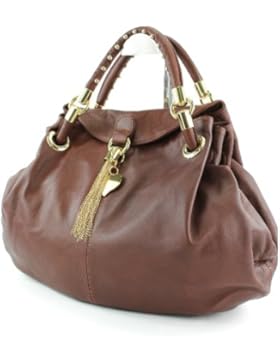 ital. Ledertasche Schultertasche Abendtasche Tragetasche Damentasche Echt Nappaleder Tasche T16