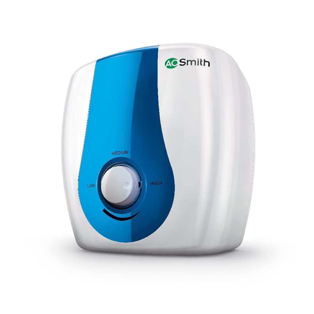 AO Smith SDS-GREEN -015 Storage 15 Litre Vertical Water Heater ABS Body BEE 5 Star Superior Energy Efficiency|Enhanced Durabi