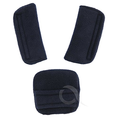 SUPER SOFT Belts Pads Shoulder Strap and Crotch Cover fits ALL ( navy )