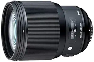 Sigma 85mm f/1.4 DG HSM Art Lens for Nikon DSLR Camera (321955)