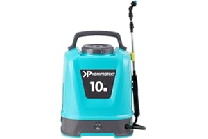 komiprotect® Pompa Elettrica a batteria 10 Lt komiprotect 5,5 BAR ultra LEGGERA nebulizzatore professionale a batteria al litio