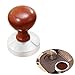 Produktbild chytaii Presse zu Kaffee Espresso Tamper Sabotage für Edelstahl Kaffeemaschine Oberfläche Flache 51 mm