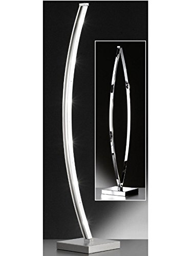 Preisvergleich Produktbild Honsel Lucy LED Stehleuchte Nickel matt und Chrom