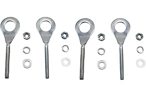‎ASUDARO Motorrad Kettenspanner,Asudaro Motorrad Achse Kettenspanner 15mm Kettenversteller Kettenführung Ketteneinstellung mit 4 Muttern und 8 Unterlegscheiben kompatibel mit Crf/Xr 50 70 80 100-,Silber-