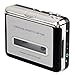 Produktbild Kefaith 28-015-202-01 Tragbarer USB-Audio-Kassetten-Konverter, Silber Bandkonverter