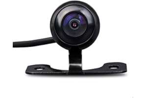 EZoneTronics 170 ° Ángulo Vista Posterior del automóvil Estacionamiento Reverso Cámara de Respaldo Tipo de Mariposa Línea de guía Impermeable