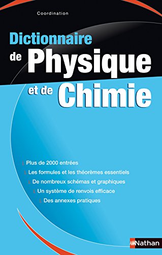 Dictionnaire de Physique-Chimie gratuit Dictionnaire de Physique-Chimie gratuit