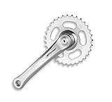 Color: ver fotografía Plato y Bielas en Plata Bicicleta BMX FREESTYLE Fixie DIRT JUMP 33 dientes 3178