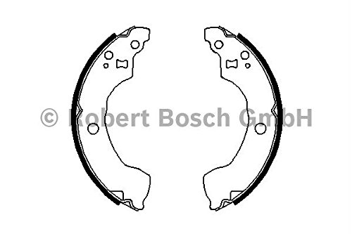 Preisvergleich Produktbild Bosch 986487691 Bremsbacke