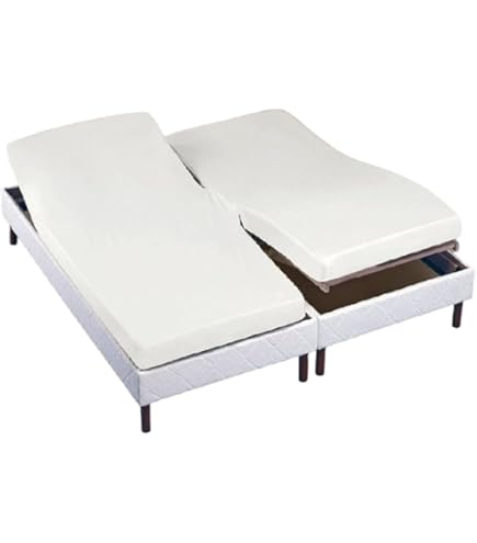 RTSFKFS Housse De Matelas Intégrale 140x190 Personnalisable Protege Matelas De Protection Avec Fermeture Éclair Respirante Matelassé à Cinq Côtés Surmatelas(Gris Clair,140x190x20cm