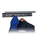 Produktbild Relaxdays Hakenleiste Garderobe, Garderobenleiste mit 4 Haken & Regalbrett, Wandleiste, MDF, HBT: 10x60x11,5cm, schwarz