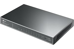 TP-LINK Smart Switch JetStream Gigabit 8 Porte PoE+ con 2 Slot SFP