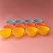 Produktbild 12 PCS Multi Farbe Silikon Kuchen Muffin Cupcake rund Form Backform