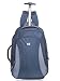 Laptop Trolley Backpack - Cosmus Rocker Cabin size 42 Backpack trolley Bag - Rolling Laptop Backpacks - Overnighter Travel Backpack (Navy Blue-Grey) RS.2499.00