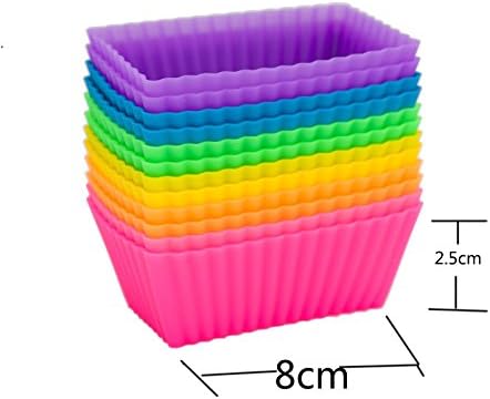 Narutal Home (TM) 20–Piece Muffin Mould Muffin Baking Tin PaN Cake Tin for Muffins, Brownies, Cupcakes, Cakes, Ice Creams, Puddings