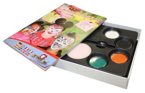 Eulenspiegel Schminkset Tiermasken, 8 Farben - 3