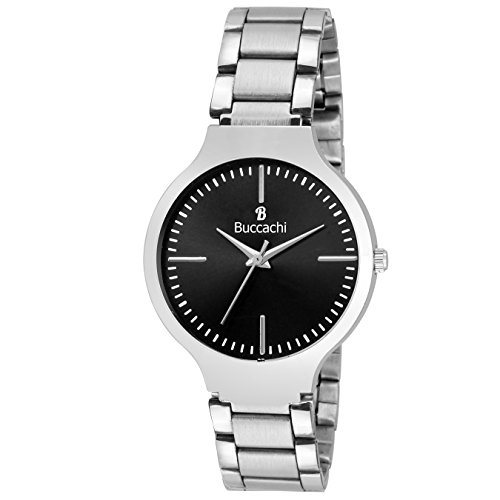 Buccachi Analogue Black Dial Womens Watch B-L1001-BK-CH