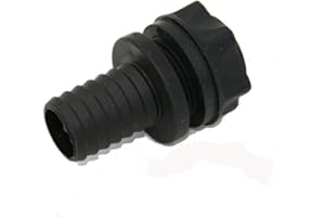 jardiboutique - Raccord Droit + écrou + Joint - traversée de paroi -pour Tuyau