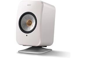 KEF P1 Soporte de Mesa, Plateado I Soporte de Mesa para Usar LSX & LSX II