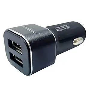 Pinnaclz 12V car Charger Socket Dual USB 5V / 2.4A Universal car Mobile Charger