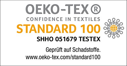 Ridder Duschvorhang Textil Uni weiß 180×200 cm - 3
