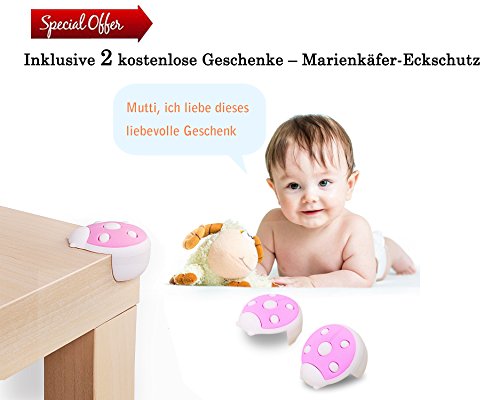 Schutz baby,Eckenschutz und Kantenschutz Hochtransparent aus Kunststoff für Tisch- und Möbel-Ecken – Stoßschutz für Baby’s und Kinder (12 Stück) - 3