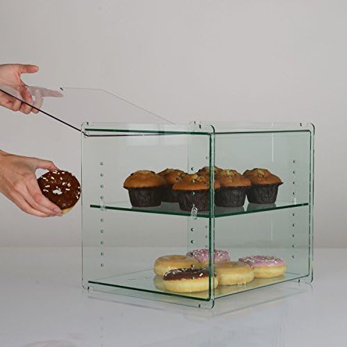 Stackable Bakery Cake Cafe Food Counter Display Case Cabinet