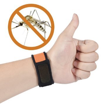 Mosquito/ Insect Repellent Bracelet Wristband + 2 Repellent Refills