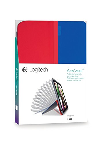 Logitech AnyAngle Schutzhülle mit frei verstellbarer Halterung für Apple iPad Air 2 rot/blau - 5